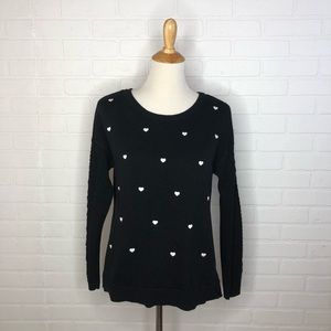 Black Cable Knit Sweater